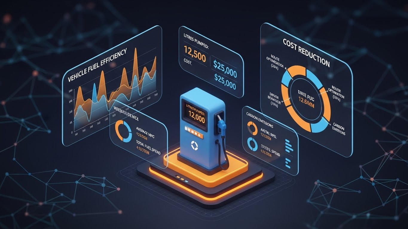 7 astuces pour réduire les coûts carburant de votre flotte